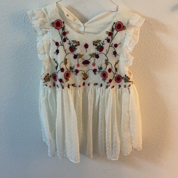 Zara flower top - Picture 3 of 5